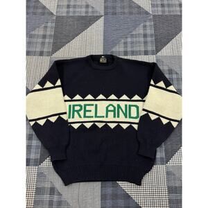 Vintage‎ 80s Blarney Castle Heavy Knit Ireland Sellout Crew Neck Mens Sz S